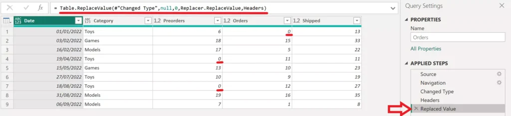 Using Headers in Table.ReplaceValue